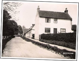 An old postcard showing No 8 Boynton.